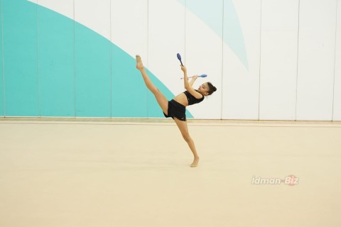 Abşeron və Ağdaş idmançıları Milli Gimnastika Arenasında hazırlığa başlayıb - FOTO