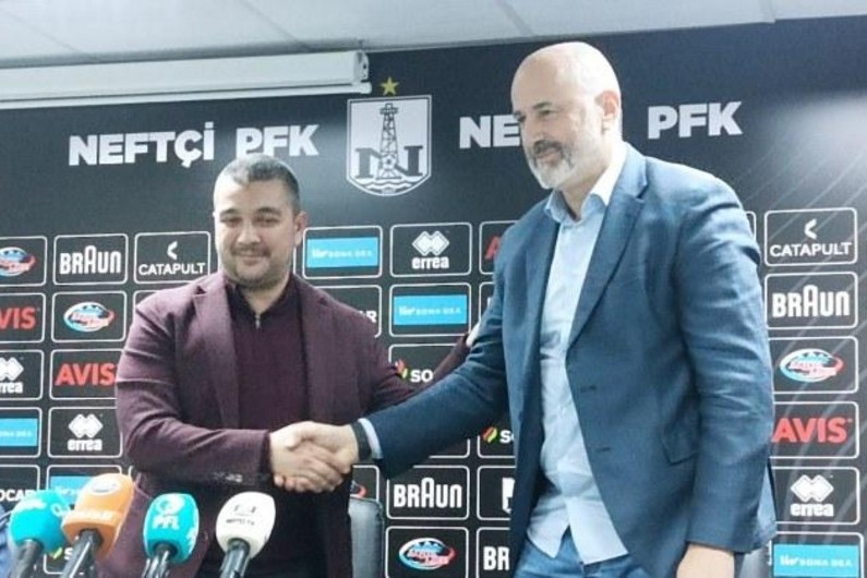The former Srvena Zvezda head coach appointed to Neftchi