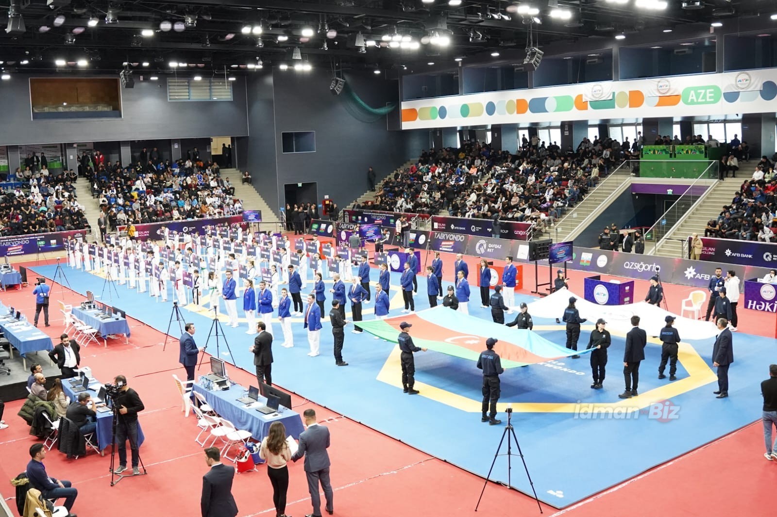 Taekvondo üzrə Azərbaycan çempionatının açılış mərasimi keçirilib - FOTO