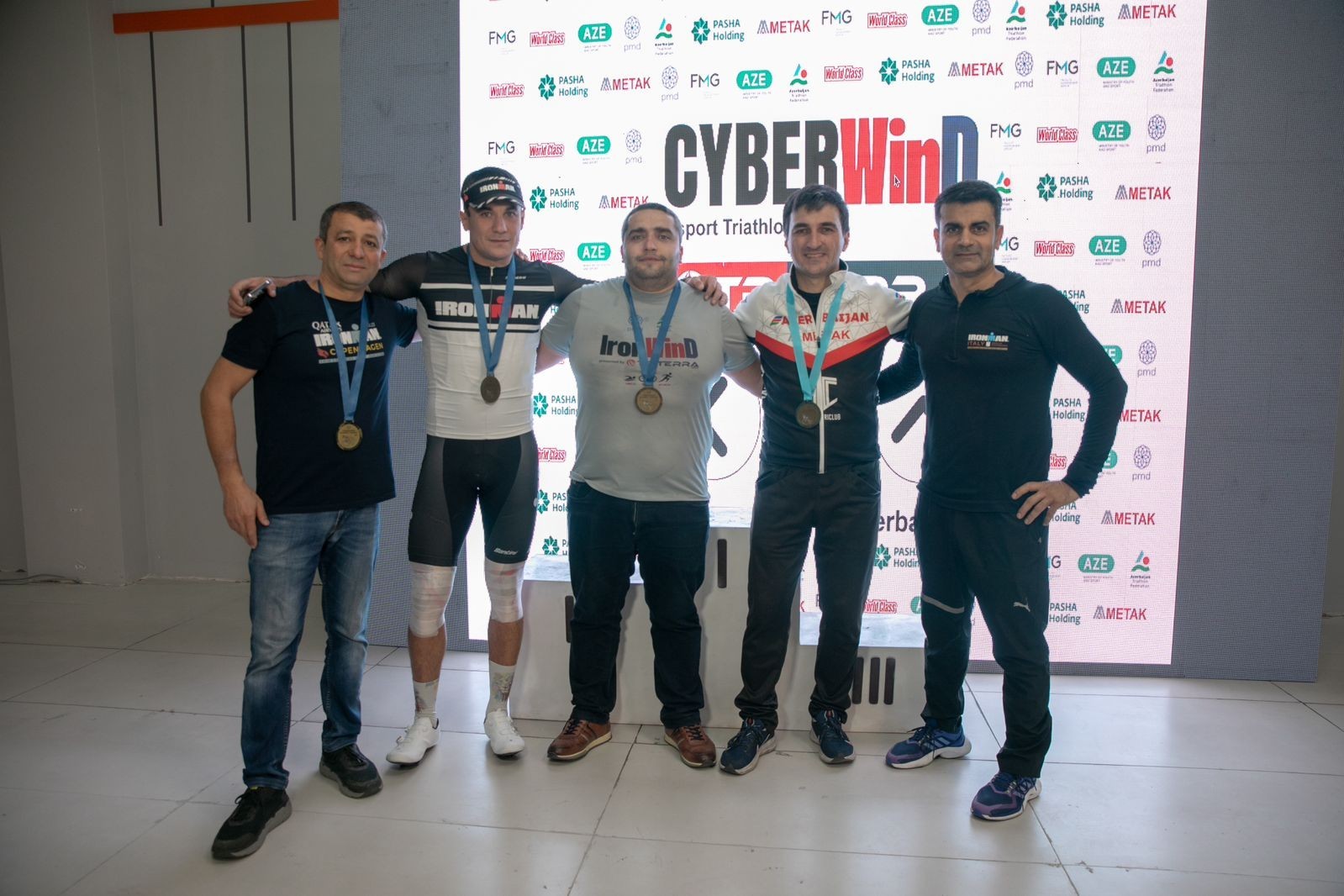 Cyber triathlon competition was held in Baku for the first time - PHOTO