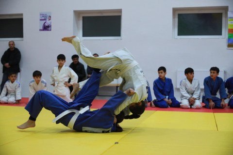 Sabirabadda kəmər dərəcələri üzrə rəsmi imtahan keçirilib - FOTO