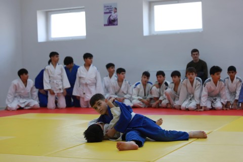 Sabirabadda kəmər dərəcələri üzrə rəsmi imtahan keçirilib - FOTO