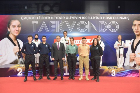 Top taekwondo players of 9 weight classes were determined in the Azerbaijan Championship – PHOTO