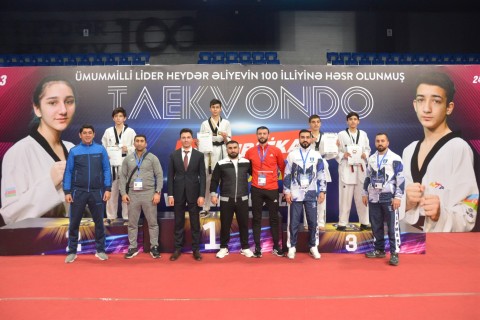 Top taekwondo players of 9 weight classes were determined in the Azerbaijan Championship – PHOTO