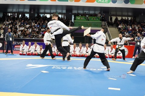 Taekvondo üzrə Azərbaycan çempionatının açılış mərasimi keçirilib - FOTO