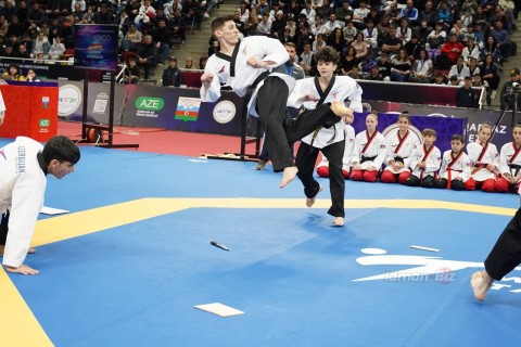 Taekvondo üzrə Azərbaycan çempionatının açılış mərasimi keçirilib - FOTO