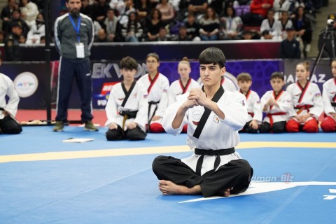 Taekvondo üzrə Azərbaycan çempionatının açılış mərasimi keçirilib - FOTO