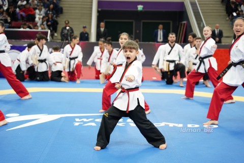 Taekvondo üzrə Azərbaycan çempionatının açılış mərasimi keçirilib - FOTO