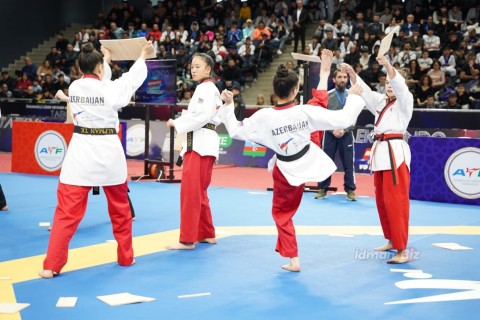 Taekvondo üzrə Azərbaycan çempionatının açılış mərasimi keçirilib - FOTO