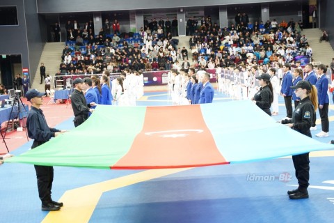 Taekvondo üzrə Azərbaycan çempionatının açılış mərasimi keçirilib - FOTO