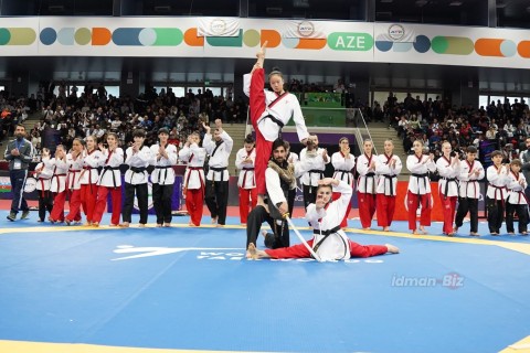 Taekvondo üzrə Azərbaycan çempionatının açılış mərasimi keçirilib - FOTO