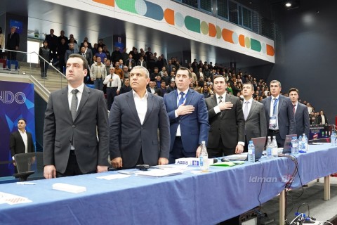 Taekvondo üzrə Azərbaycan çempionatının açılış mərasimi keçirilib - FOTO