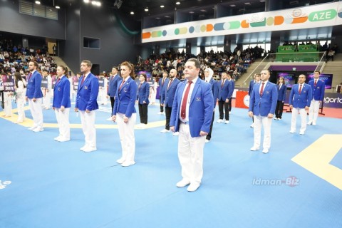 Taekvondo üzrə Azərbaycan çempionatının açılış mərasimi keçirilib - FOTO