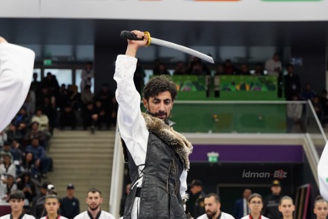 Taekvondo üzrə Azərbaycan çempionatının açılış mərasimi keçirilib - FOTO