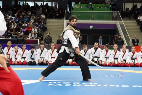 Taekvondo üzrə Azərbaycan çempionatının açılış mərasimi keçirilib - FOTO