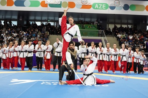 Taekvondo üzrə Azərbaycan çempionatının açılış mərasimi keçirilib - FOTO