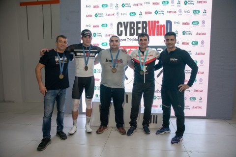 Cyber triathlon competition was held in Baku for the first time - PHOTO