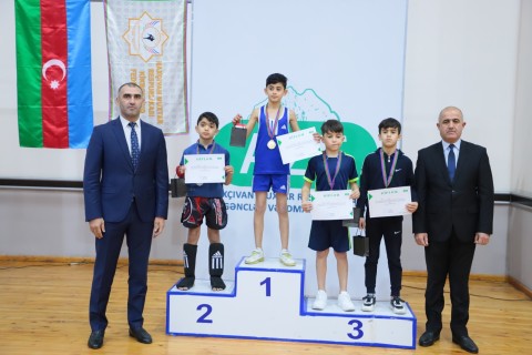 Naxçıvanda ən güclü kikboksçular bəlli olub - FOTO