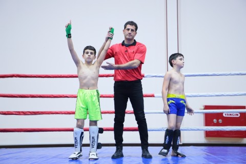 Naxçıvanda ən güclü kikboksçular bəlli olub - FOTO