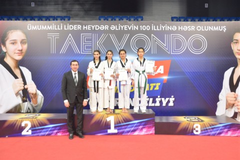 The Azerbaijan Taekwondo Championship among cadets has ended - AWARD-WINNER - PHOTO