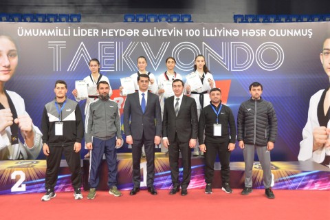 The Azerbaijan Taekwondo Championship among cadets has ended - AWARD-WINNER - PHOTO