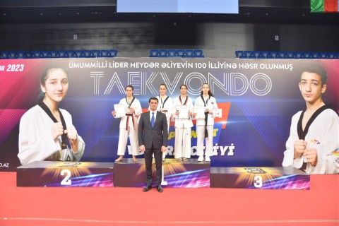 The Azerbaijan Taekwondo Championship among cadets has ended - AWARD-WINNER - PHOTO