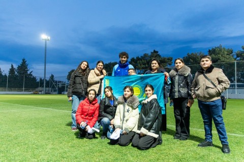 Gurban Gurbanov and his team met with the children of martyrs - PHOTO