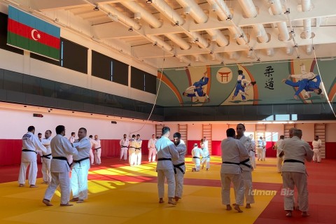 Cüdo üzrə milli komandalar üçün Təlim-Məşq Mərkəzinə media-tur təşkil olunub - FOTO