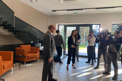 Cüdo üzrə milli komandalar üçün Təlim-Məşq Mərkəzinə media-tur təşkil olunub - FOTO