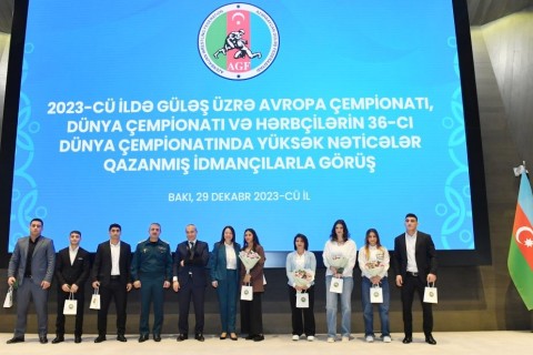 Güləşçilərimizin bu il qazandıqları medallarının sayı açıqlanıb - FOTO