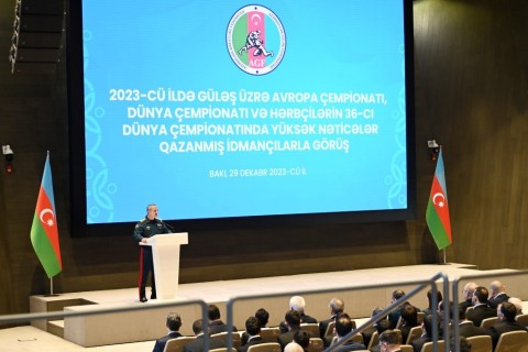 Güləşçilərimizin bu il qazandıqları medallarının sayı açıqlanıb - FOTO