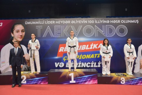 The Azerbaijan Taekwondo Championship winners have been announced - AWARD - WINNER - PHOTO