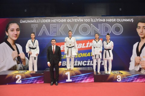 The Azerbaijan Taekwondo Championship winners have been announced - AWARD - WINNER - PHOTO