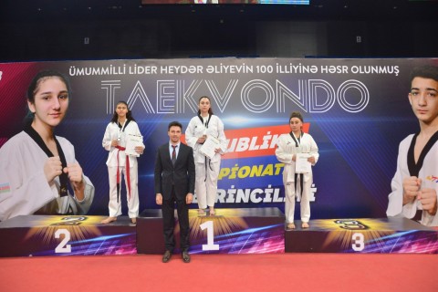 The Azerbaijan Taekwondo Championship winners have been announced - AWARD - WINNER - PHOTO