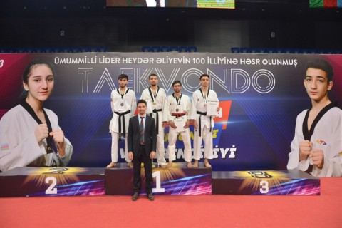 The Azerbaijan Taekwondo Championship winners have been announced - AWARD - WINNER - PHOTO