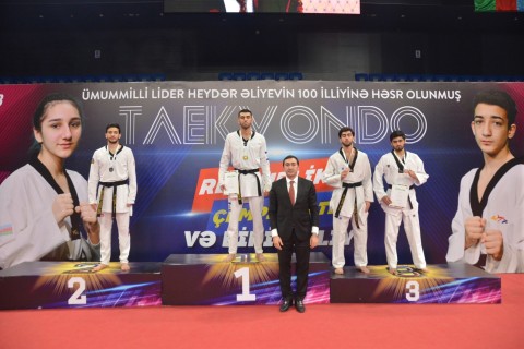 The Azerbaijan Taekwondo Championship winners have been announced - AWARD - WINNER - PHOTO