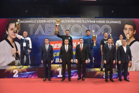 The Azerbaijan Taekwondo Championship winners have been announced - AWARD - WINNER - PHOTO
