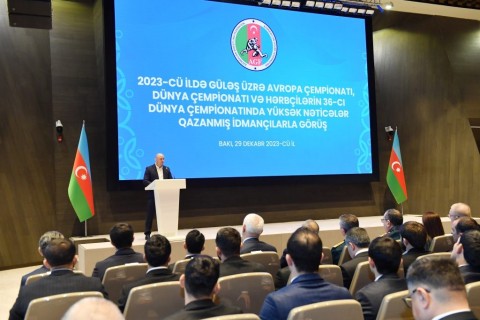 Güləşçilərimizin bu il qazandıqları medallarının sayı açıqlanıb - FOTO