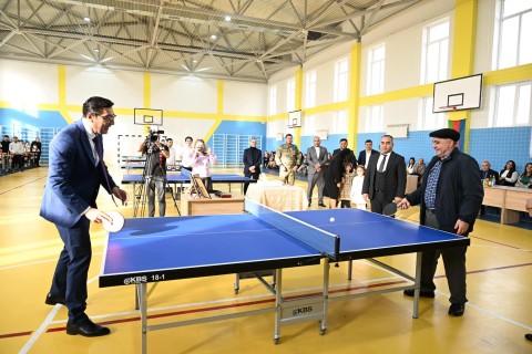 Stolüstü tennis turnirinin qalibləri bəlli olub – FOTO