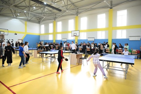 Stolüstü tennis turnirinin qalibləri bəlli olub – FOTO
