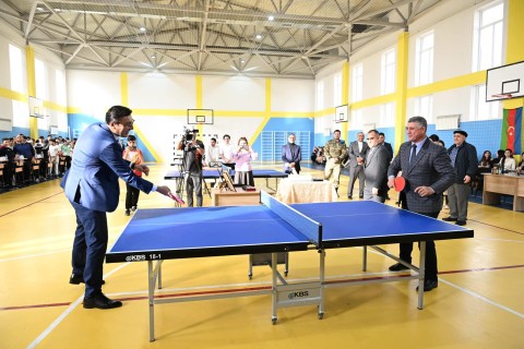 Stolüstü tennis turnirinin qalibləri bəlli olub – FOTO