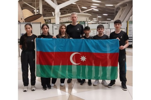 Azerbaijani table tennis players left for China