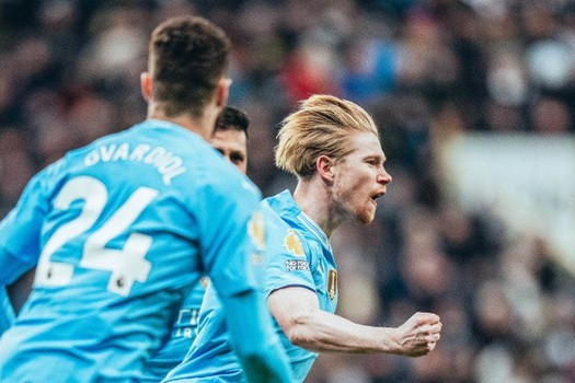 De Bruyne ötürmə sayında üçüncü yerə yüksəlib
