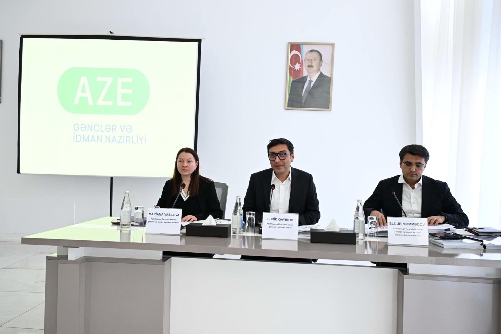 The Minister of Youth and Sports met with the federation representatives - PHOTO