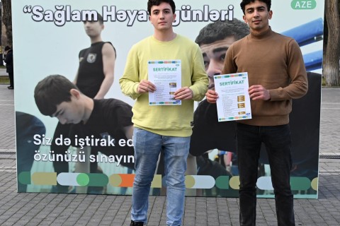 Dənizkənarı Milli Parkda “Sağlam həyat” - FOTO
