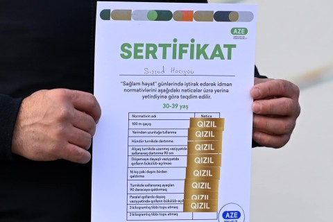 Dənizkənarı Milli Parkda “Sağlam həyat” - FOTO