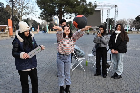 Dənizkənarı Milli Parkda “Sağlam həyat” - FOTO