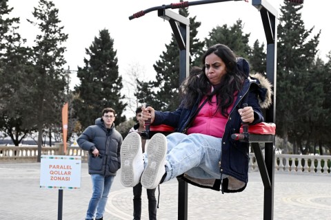 Dənizkənarı Milli Parkda “Sağlam həyat” - FOTO