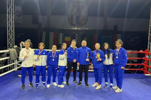 Azerbaijani boxers won 7 medals in the first competition of the year - PHOTO