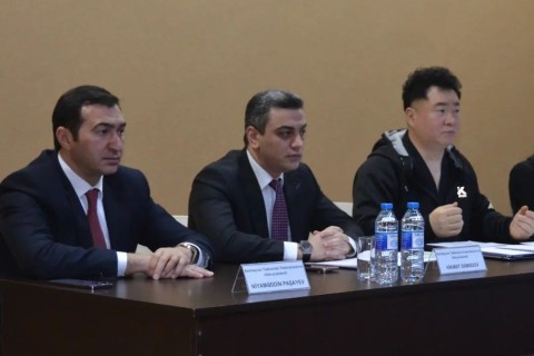 Oh Kvang Çeolun rəhbərliyi ilə taekvondo məşqçilərinin seminarı başlayıb - FOTO